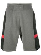 Givenchy Star Print Bermuda Shorts, Men's, Size: Xs, Grey, Cotton