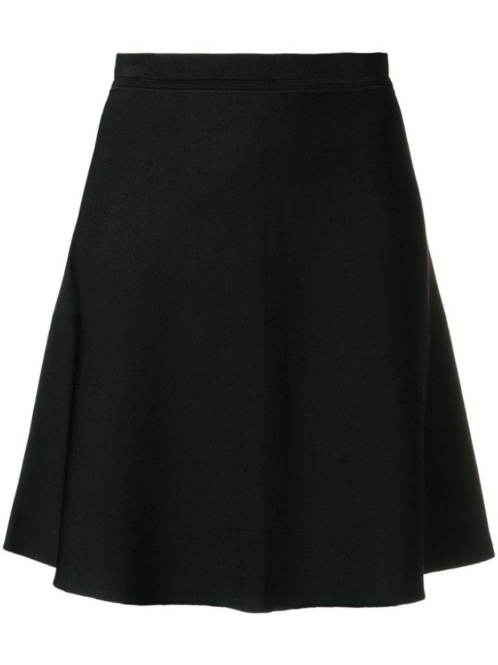 Theory Short A-line Skirt - Black