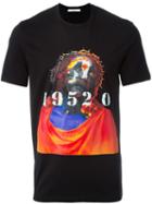 Givenchy Christ Print T-shirt, Men's, Size: Xl, Black, Cotton