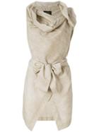 Vivienne Westwood Anglomania Draped Top - Nude & Neutrals