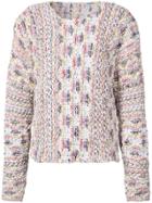 Adam Lippes Boat Neck Tweed Sweater - Nude & Neutrals