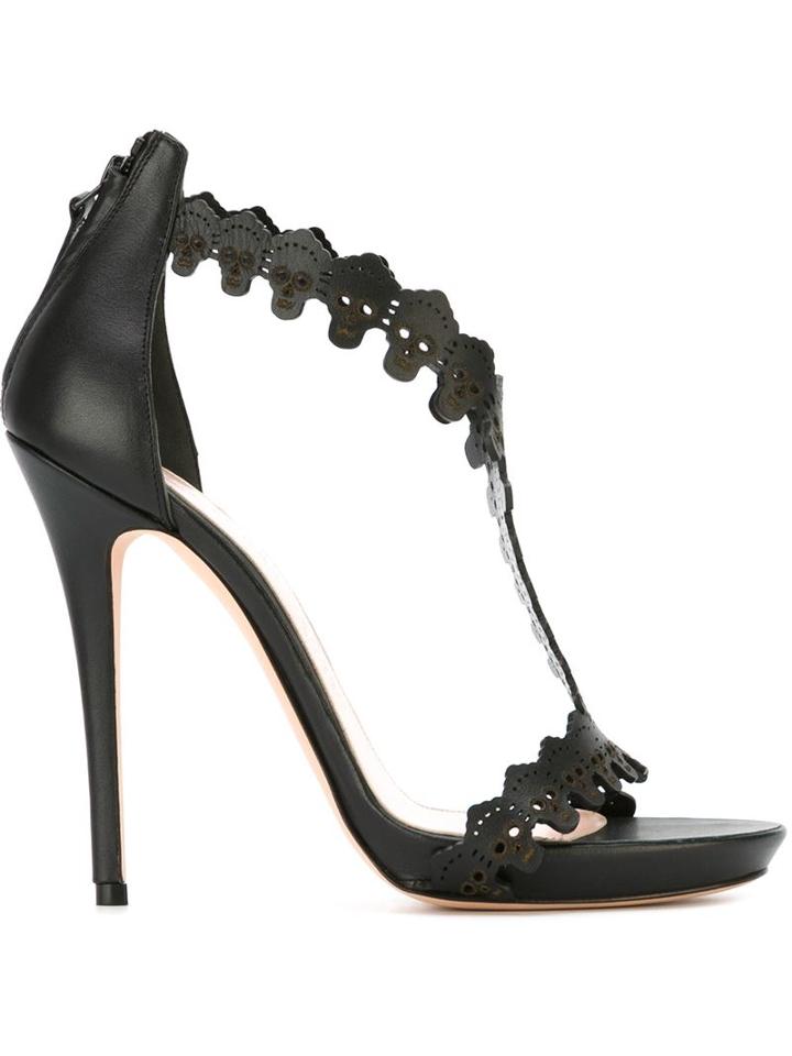 Alexander Mcqueen Perforated Sandals