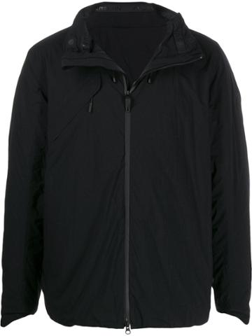 Descente Allterrain Plain Zipped Windbreaker - Black