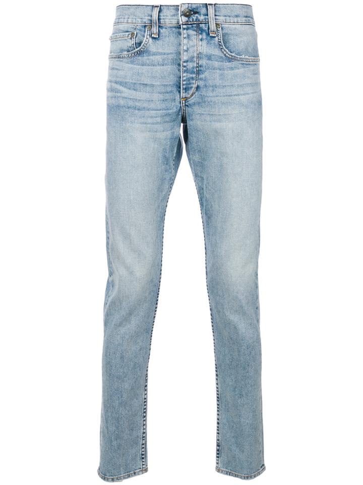 Rag & Bone Slim Fit Jeans - Blue