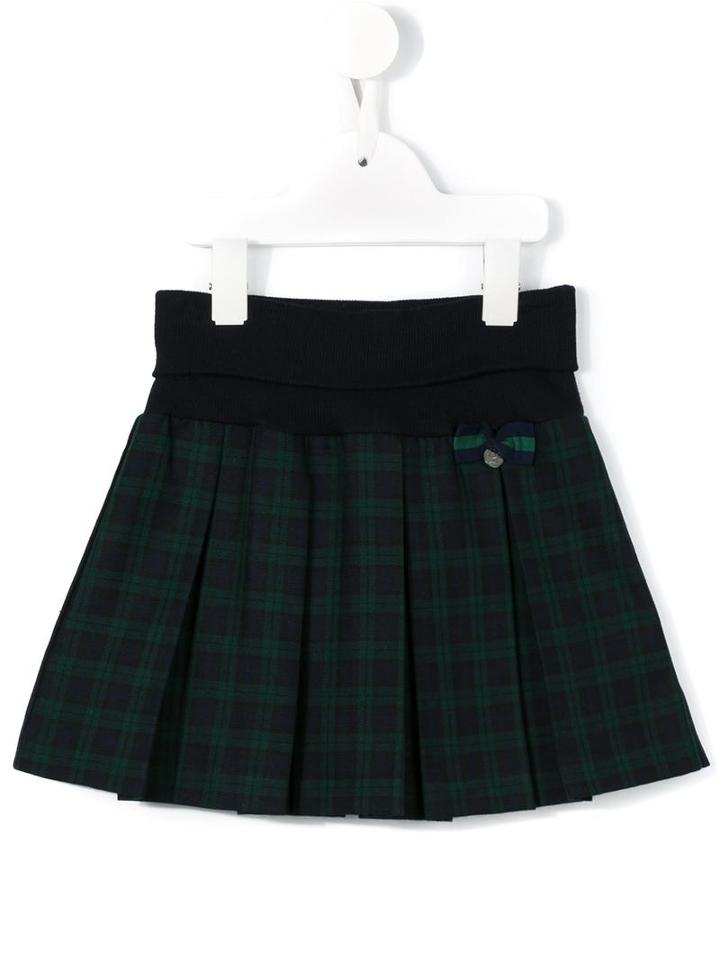 Lapin House Pleated Tartan Skirt, Girl's, Size: 10 Yrs, Blue