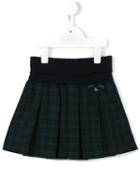 Lapin House Pleated Tartan Skirt, Girl's, Size: 10 Yrs, Blue