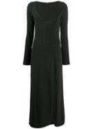 Canessa Long Knitted Dress - Grey