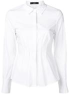 Steffen Schraut Fitted Button Down Shirt - White