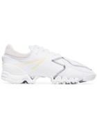 Y-3 White Ekika Stitch Detail Sneakers