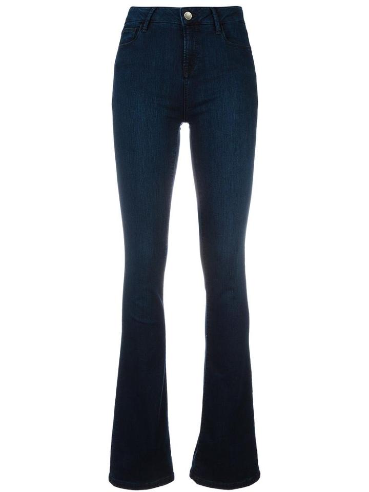 Twin-set Stretch Flared Jeans, Women's, Size: 29, Blue, Cotton/polyamide/spandex/elastane