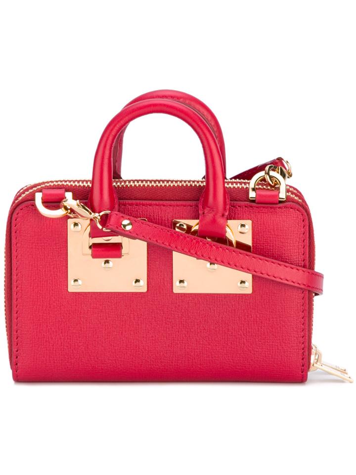 Sophie Hulme Albion Wallet - Red