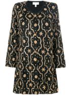 A.n.g.e.l.o. Vintage Cult Embroidered Collarless Jacket - Black