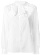 Dsquared2 Bow Detail Shirt, Women's, Size: 40, White, Cotton