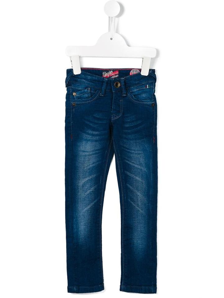 Vingino 'athena' Jeans, Toddler Girl's, Size: 3 Yrs, Blue