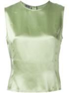Gianfranco Ferre Studio Vintage Back Button Fastening Top