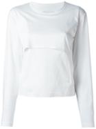 Comme Des Garçons Noir Kei Ninomiya Longsleeved T-shirt, Women's, Size: Small, White, Cotton