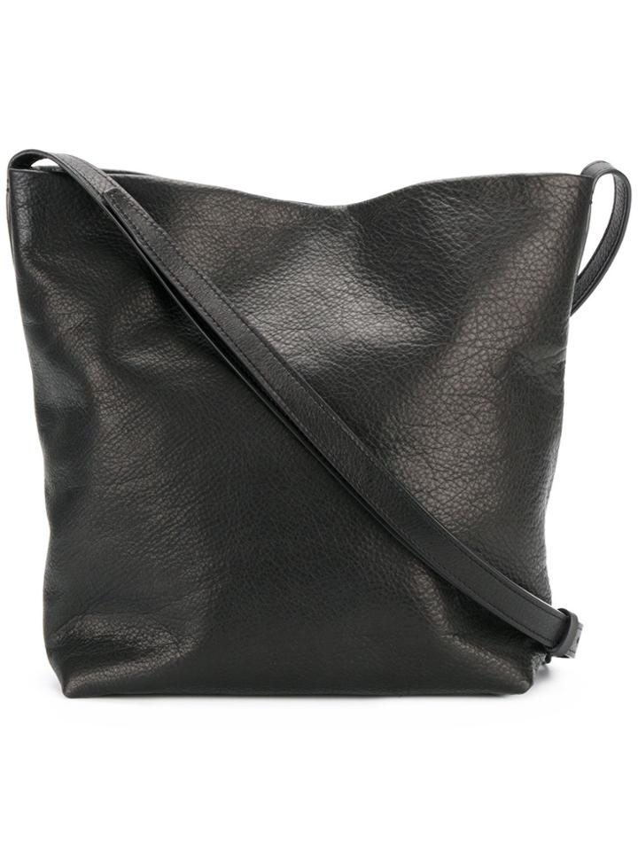 Ann Demeulemeester Zipped Satchel - Black