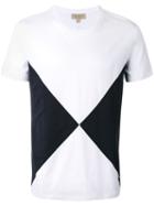 Burberry - Overlaid Geometric Motif T-shirt - Men - Cotton - M, White, Cotton