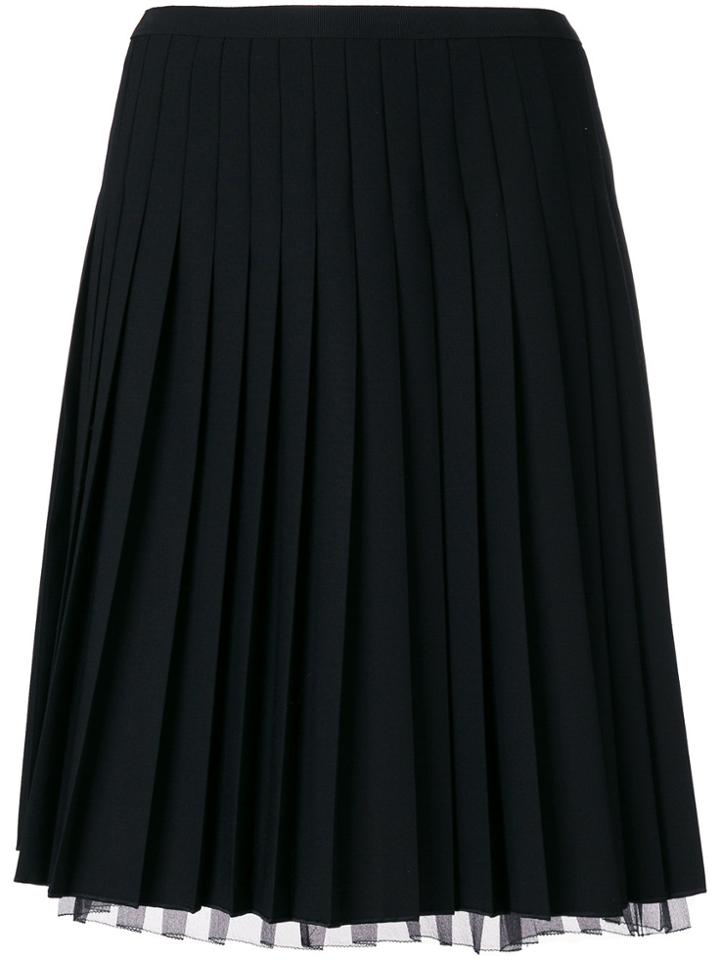 Marc Jacobs Short Pleated Skirt - Black