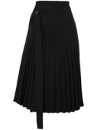 Marc Jacobs Short Pleated Skirt - Black