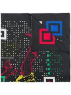 United Standard Colour-block Neck Scarf - Black