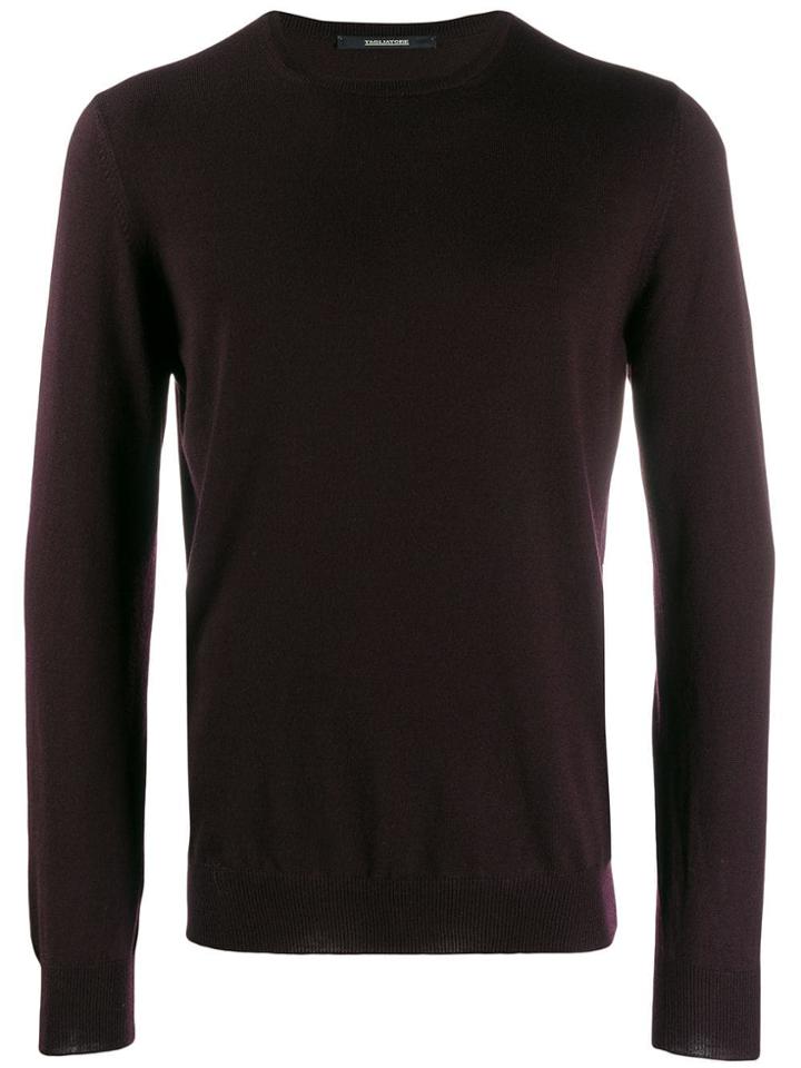 Tagliatore Crewneck Jumper - Red