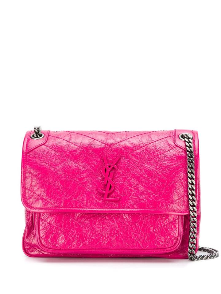 Saint Laurent Niki Shoulder Bag - Pink