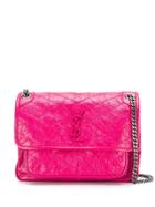Saint Laurent Niki Shoulder Bag - Pink