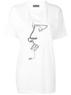 House Of Holland Embrace Print T-shirt - White