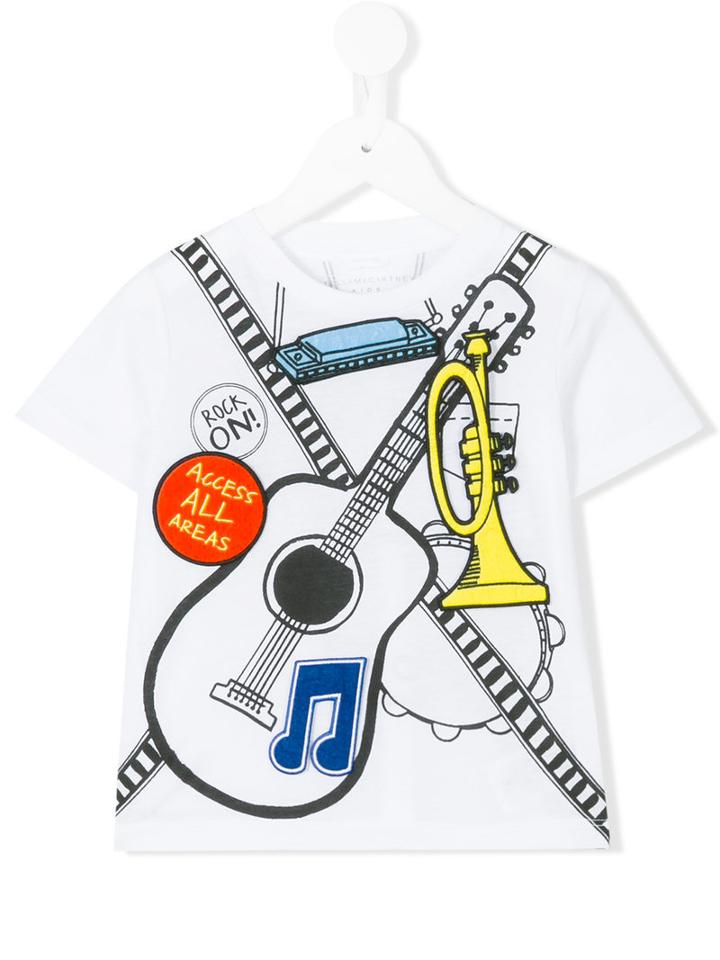 Stella Mccartney Kids - All Access T-shirt - Kids - Cotton - 24 Mth, White