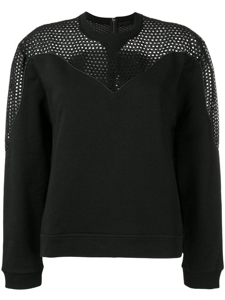 Diesel Black Gold Perforated Sweatshirt