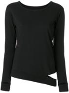 Mm6 Maison Margiela Split Hem T-shirt - Grey
