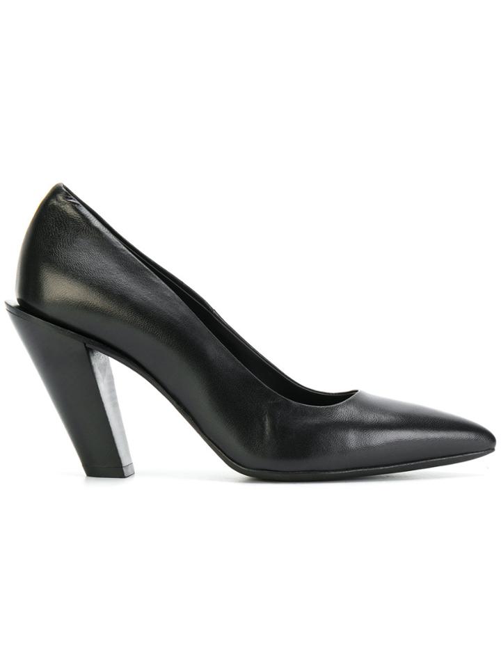 A.f.vandevorst Slanted Heel Pumps - Black