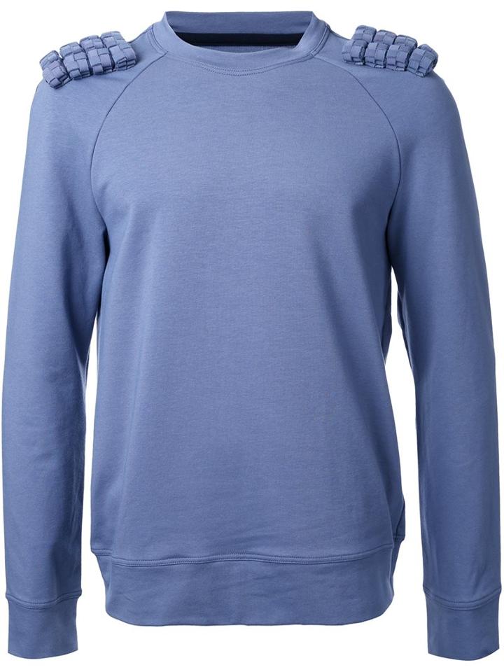 Wan Hung Cube Shoulder Detail Sweatshirt