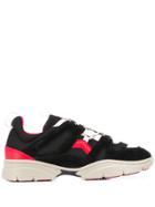 Isabel Marant Colour Block Low Rise Sneakers - Black