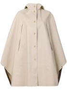 Mackintosh Hooded Rain Poncho - Neutrals