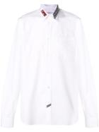 Givenchy Collar Patches Shirt - White
