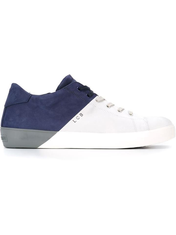 Leather Crown Colour Block Sneakers