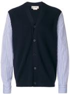 Marni Shirt Sleeve Cardigan - Blue