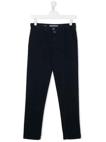 Jacob Cohen Junior Teen Bobby Chino Trousers - Blue