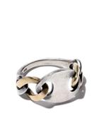 Hum Chain Link Ring - Silver