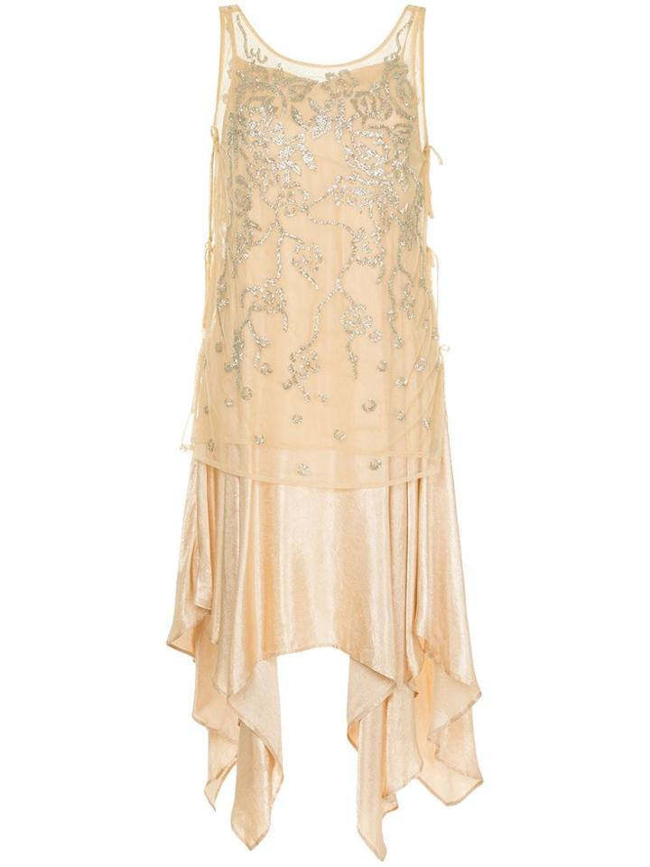Muller Of Yoshiokubo Gatsby Dress - Neutrals