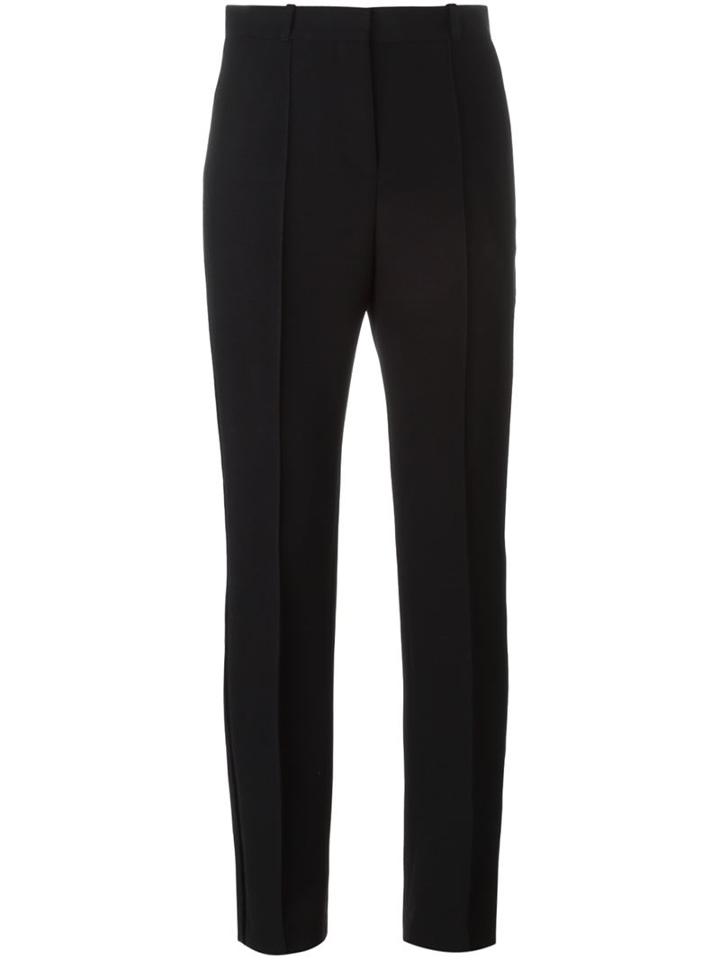 Givenchy Tux Style Trousers, Women's, Size: 38, Black, Polyamide/viscose/wool