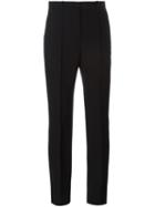 Givenchy Tux Style Trousers, Women's, Size: 38, Black, Polyamide/viscose/wool