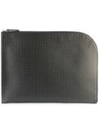 Micro Skull Clutch - Men - Cotton/polyurethane - One Size, Black, Cotton/polyurethane, Alexander Mcqueen