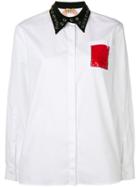 No21 Embellished Shirt - White