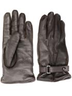Ermenegildo Zegna Snap Buttoned Gloves - Brown