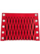 Sonia Rykiel Le Baltard Flat Pouch - Red