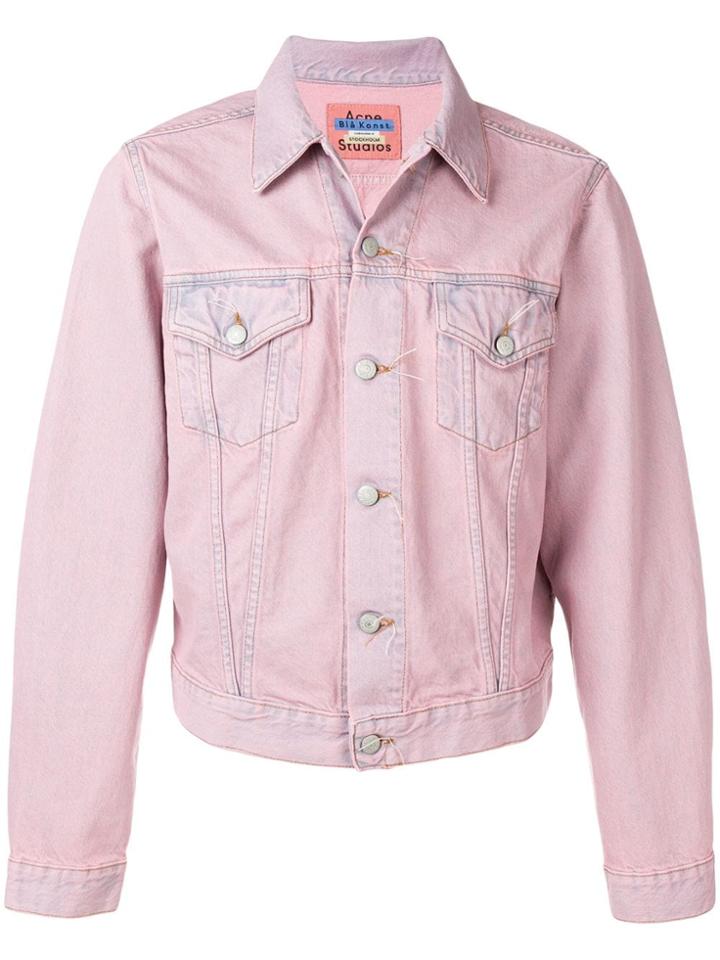 Acne Studios Denim Jacket - Pink