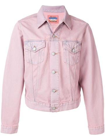 Acne Studios Denim Jacket - Pink